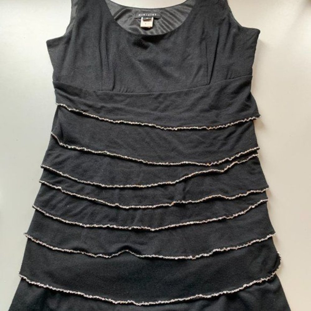 Black Beaded Tank Top